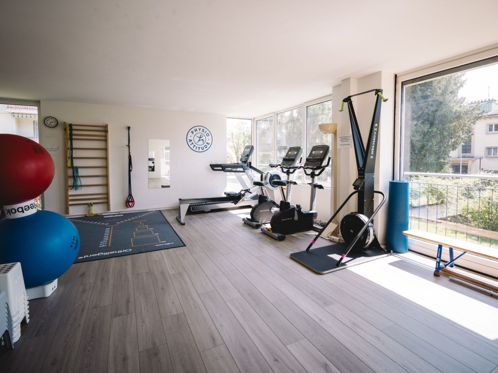 Une salle pensée pour se concentrer sur ses objectifs sportifs