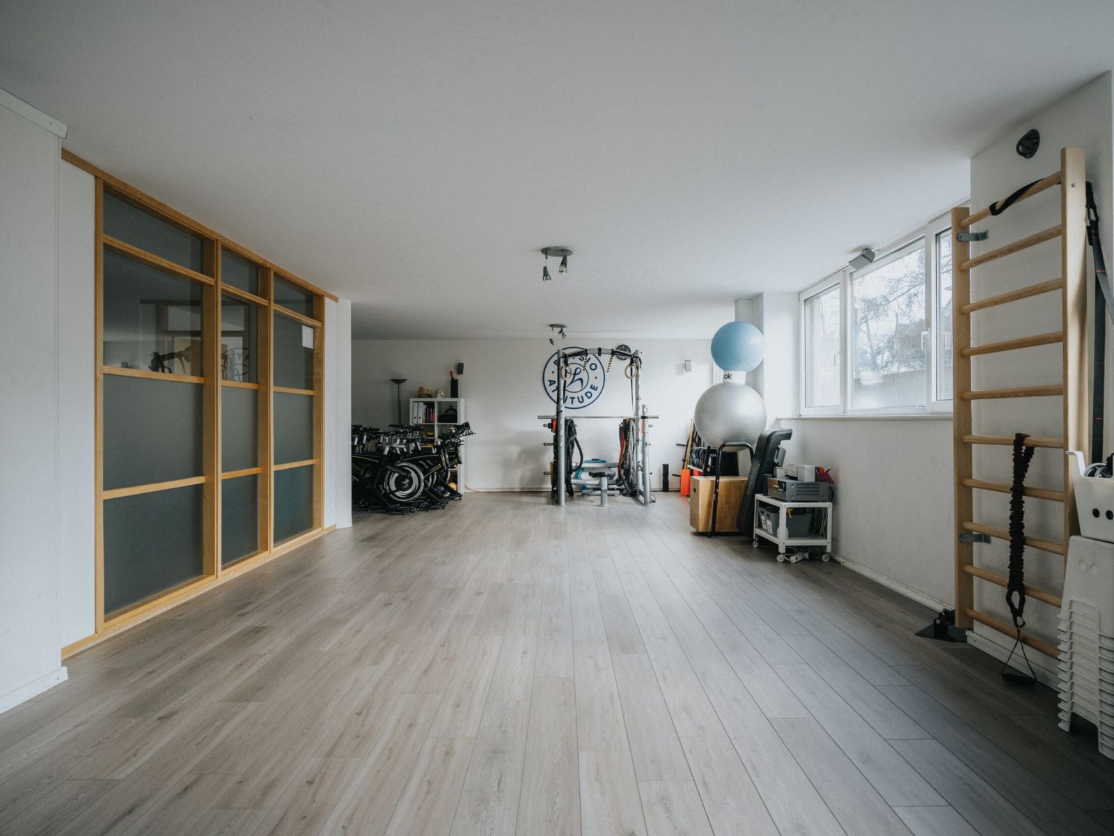 Salle d'entraînement pour le coaching sportif de Gauthier Coaching à Pully