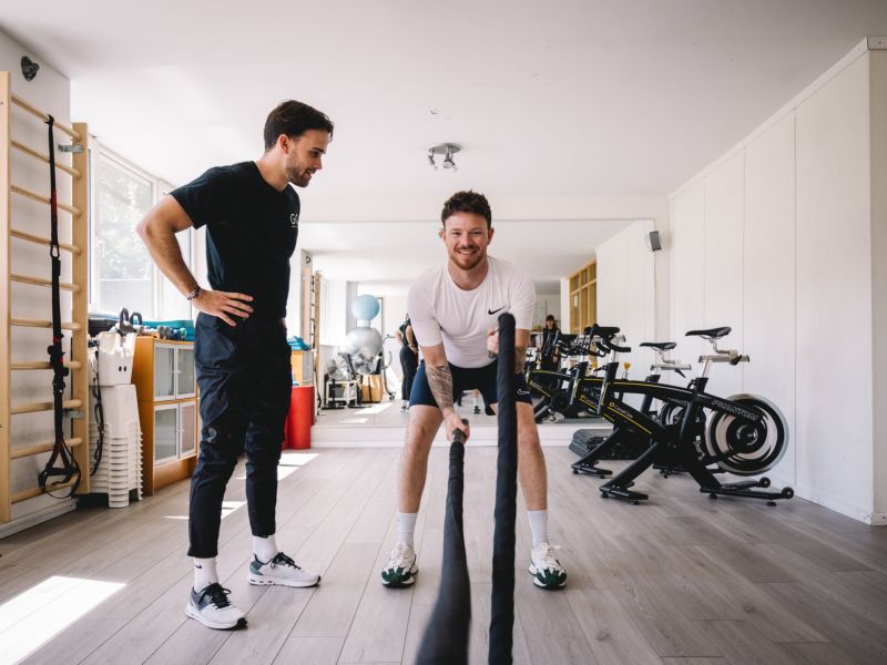 Un coach sportif passionné, Gauthier Corelli